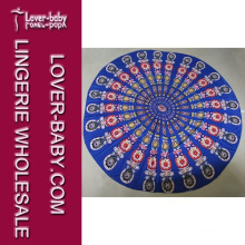 Beach Mandala Round Towel Blanket (L38349-2)